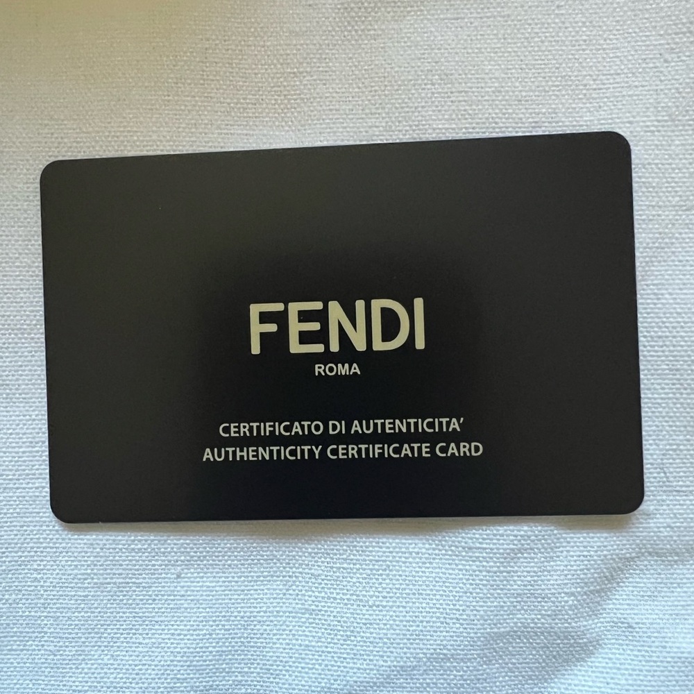 Fendi Black Rectangular Sunglasses - image 6